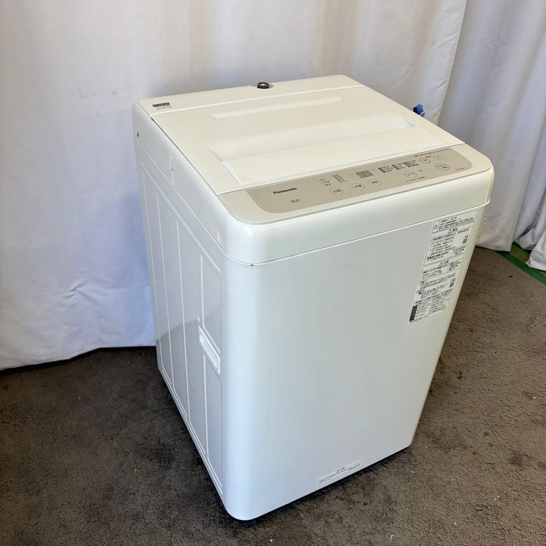 424　洗濯機　パナソニック　綺麗　5キロ　一人暮らし　単身　小型　設置無料