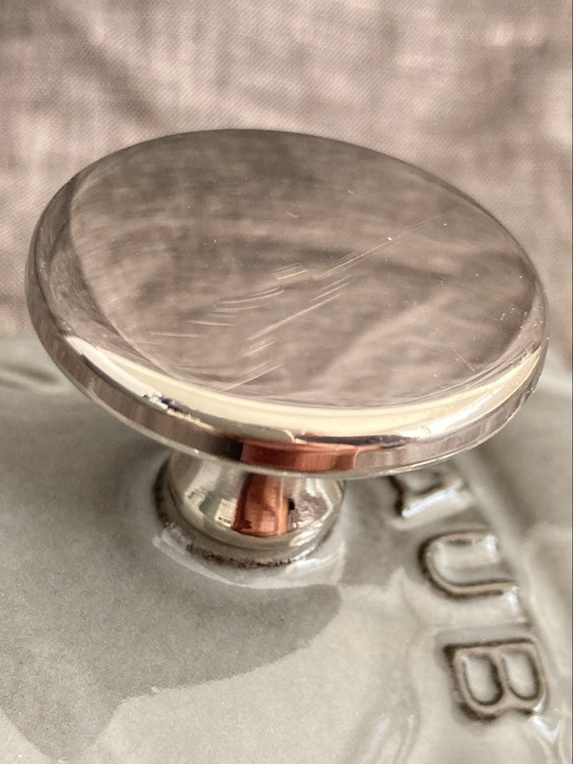 STAUB ピギーココット　グレー　17cm