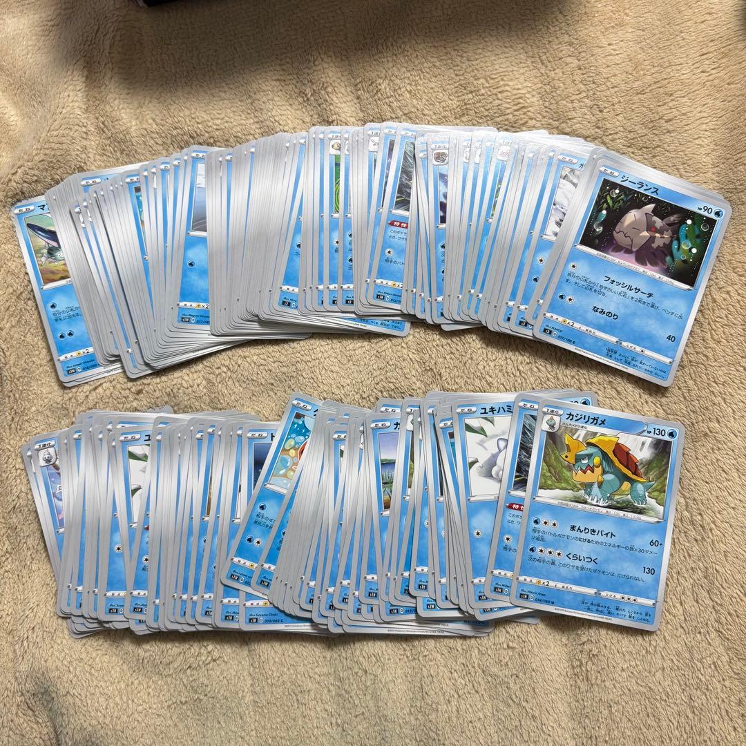 ポケモンカード　引退品　マリィ　ネズ　カード　収納箱　マット　ケース　セット