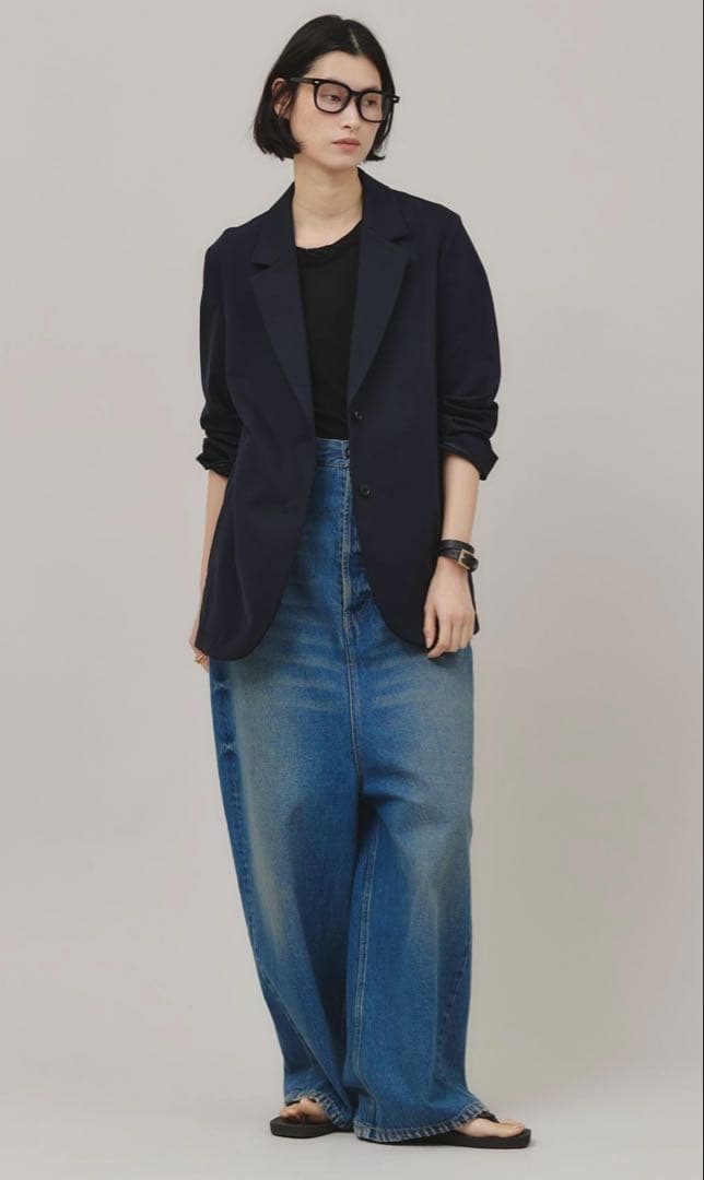 Curensology(カレンソロジー)/＜&RC＞スーパーワイドルーズデニム