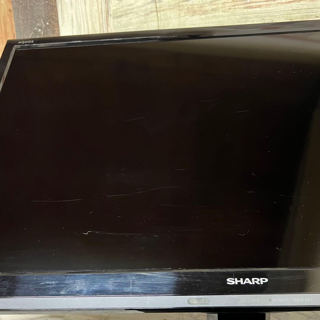 全国送料込❣️シャープ高画質AQUOS24型テレビWチューナ外付HDD対応