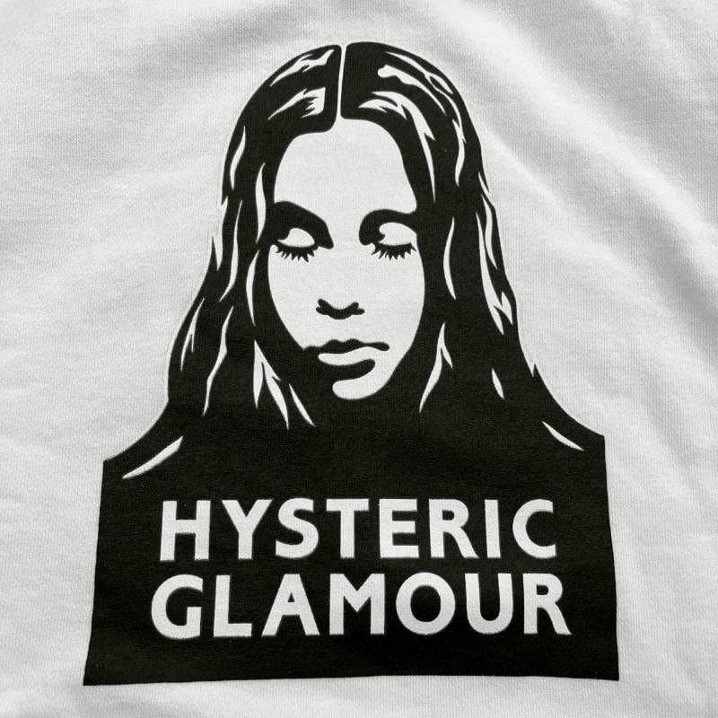 1586 ヒステリックグラマー エックスガール コラボ パーカー グラフィック