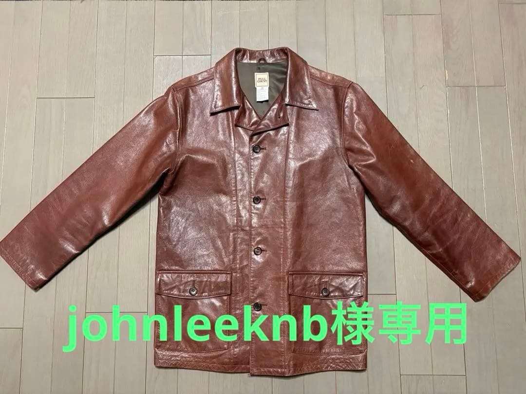 FULL COUNT レザージャケット　サイズ38 ブラウン