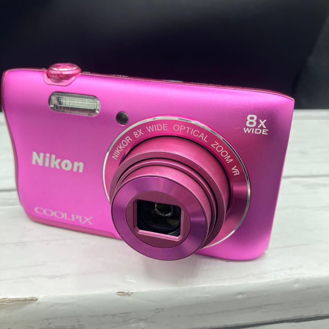 ニコン Nikon クールピクス COOLPIX S3700 ピンク