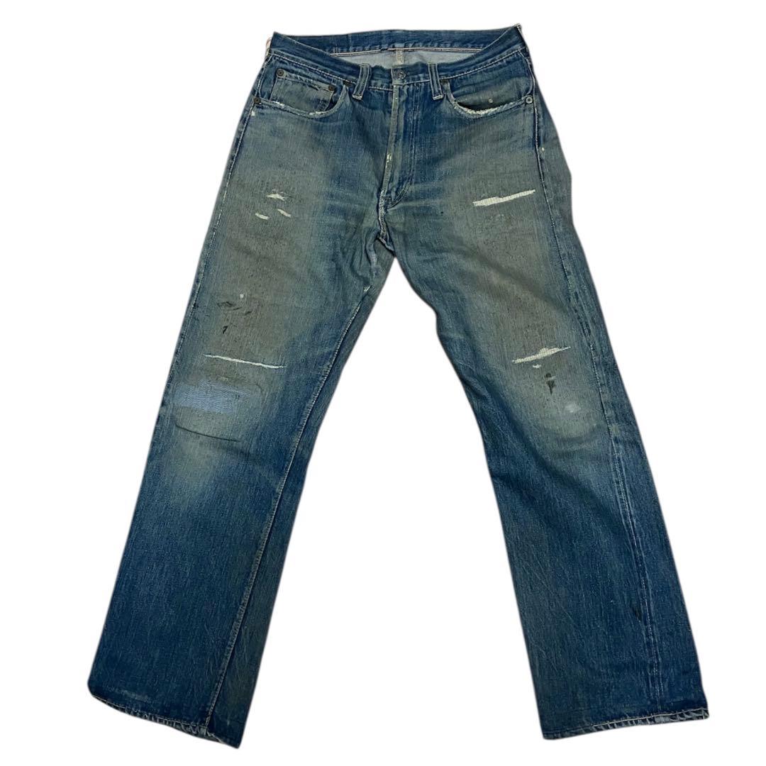 激*売様 リーバイス　501ZXX ヴィンテージ　デニムパンツ　リペア多数