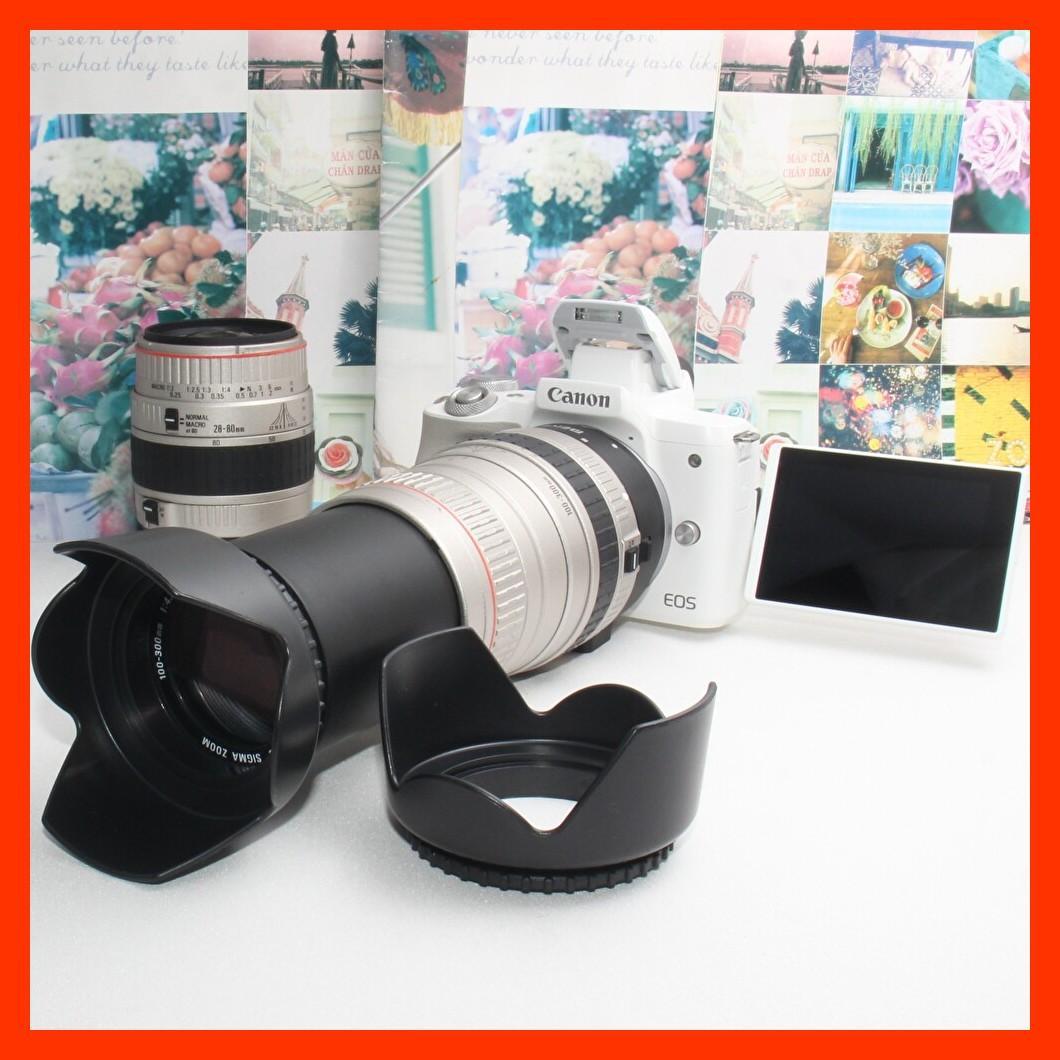❤️予備バッテリー付❤️Canon EOS kiss M2 超望遠ダブルズーム