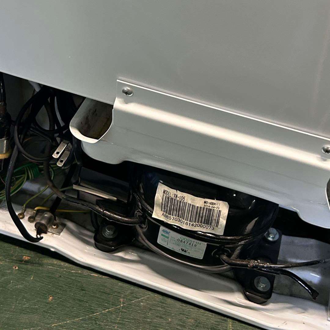 111 業務用 冷蔵ショーケース オフィスコンビニ XW-105 左右開き 小型