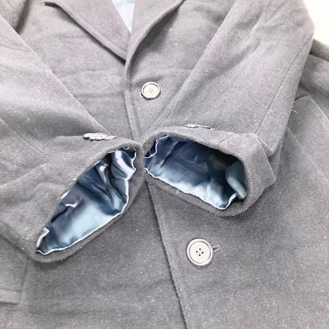 ラルフローレン イタリア製 LAMBSWOOL マキシ丈 チェスターコート L