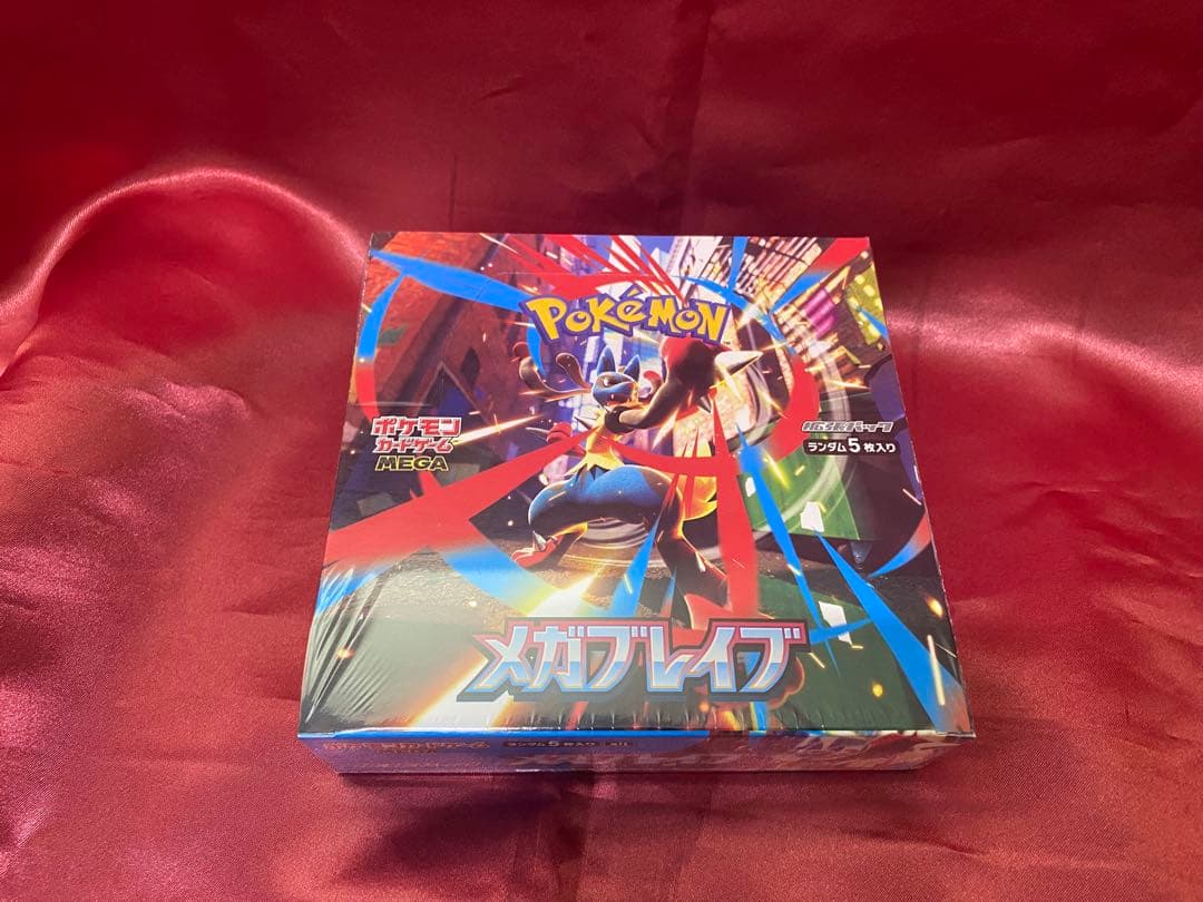 ポケモンカード メガブレイブ　新品未開封シュリンク付き1BOX