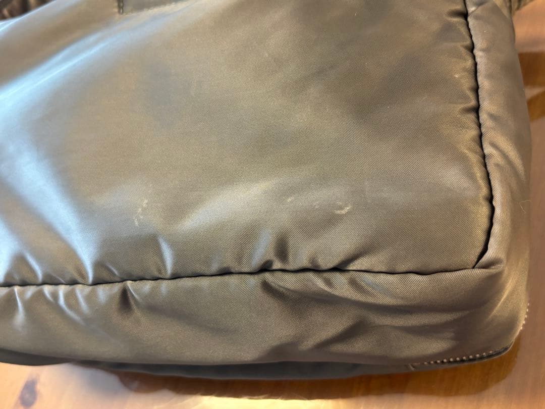 希少 PORTER タンカー ショルダーバッグシルバーグレー 2層式 廃盤品