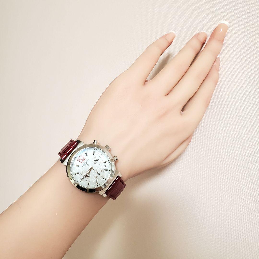 【8日迄限定セール❕稼働☆希少】SEIKOルキア ソーラー クロノグラフt07