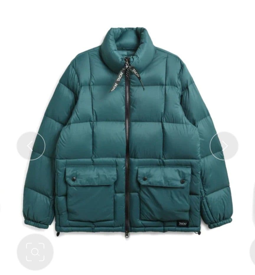 TAION マウンテン パッカブル ボリュームダウンジャケット