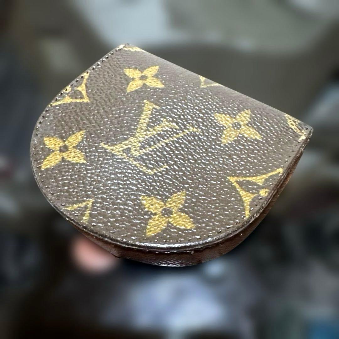 ⑤☆美品☆モノグラム ♪ケース 馬蹄型 財布 ポルトモネ キュヴェット