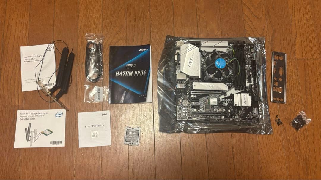 CPU Intel Core i5 10400 ASLock H470M PRO4