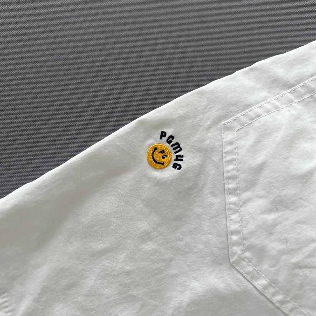 パーリーゲイツ　セットアップ　メンズ　ゴルフ　モックネック　ボーダー　パンツ　M