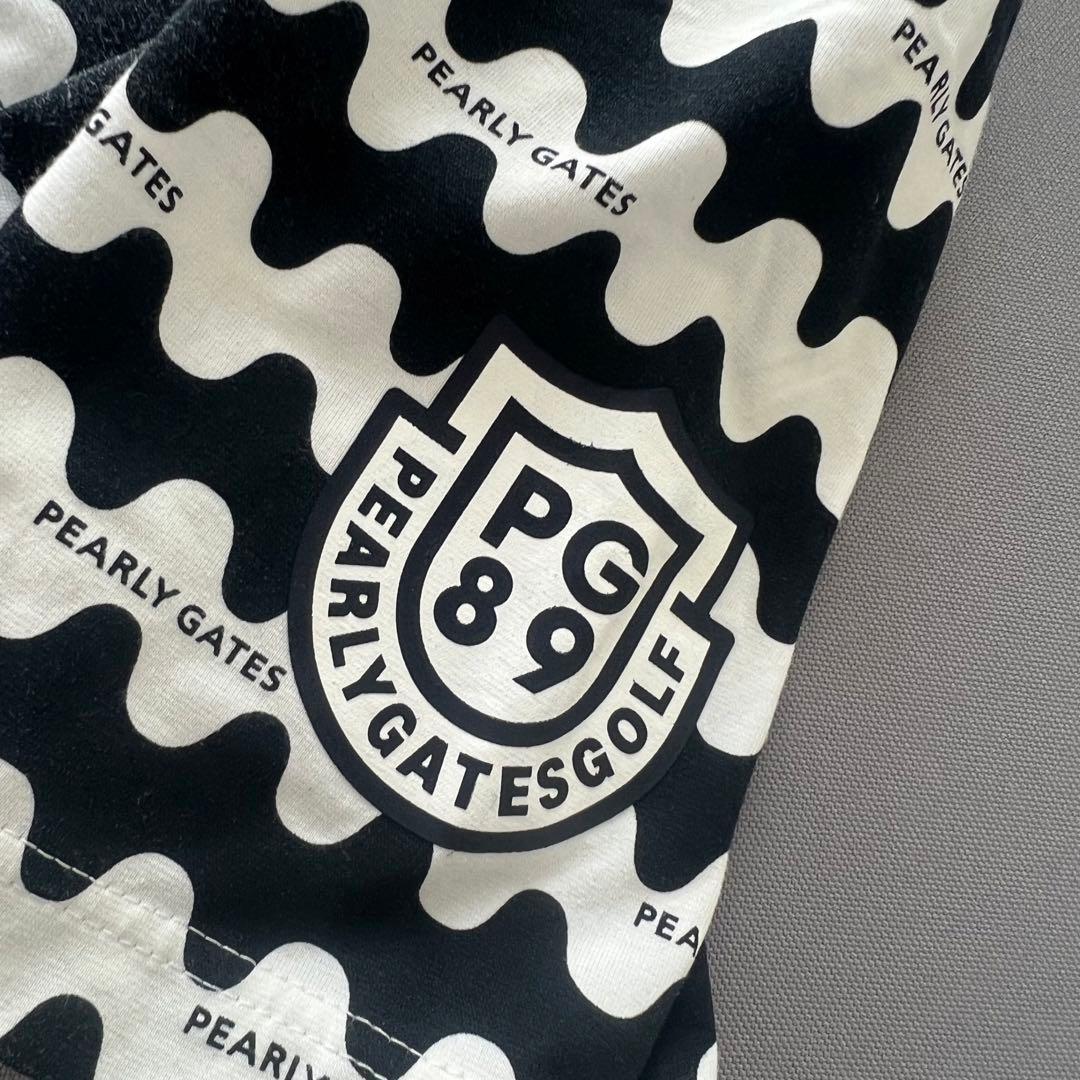 パーリーゲイツ　セットアップ　メンズ　ゴルフ　モックネック　ボーダー　パンツ　M