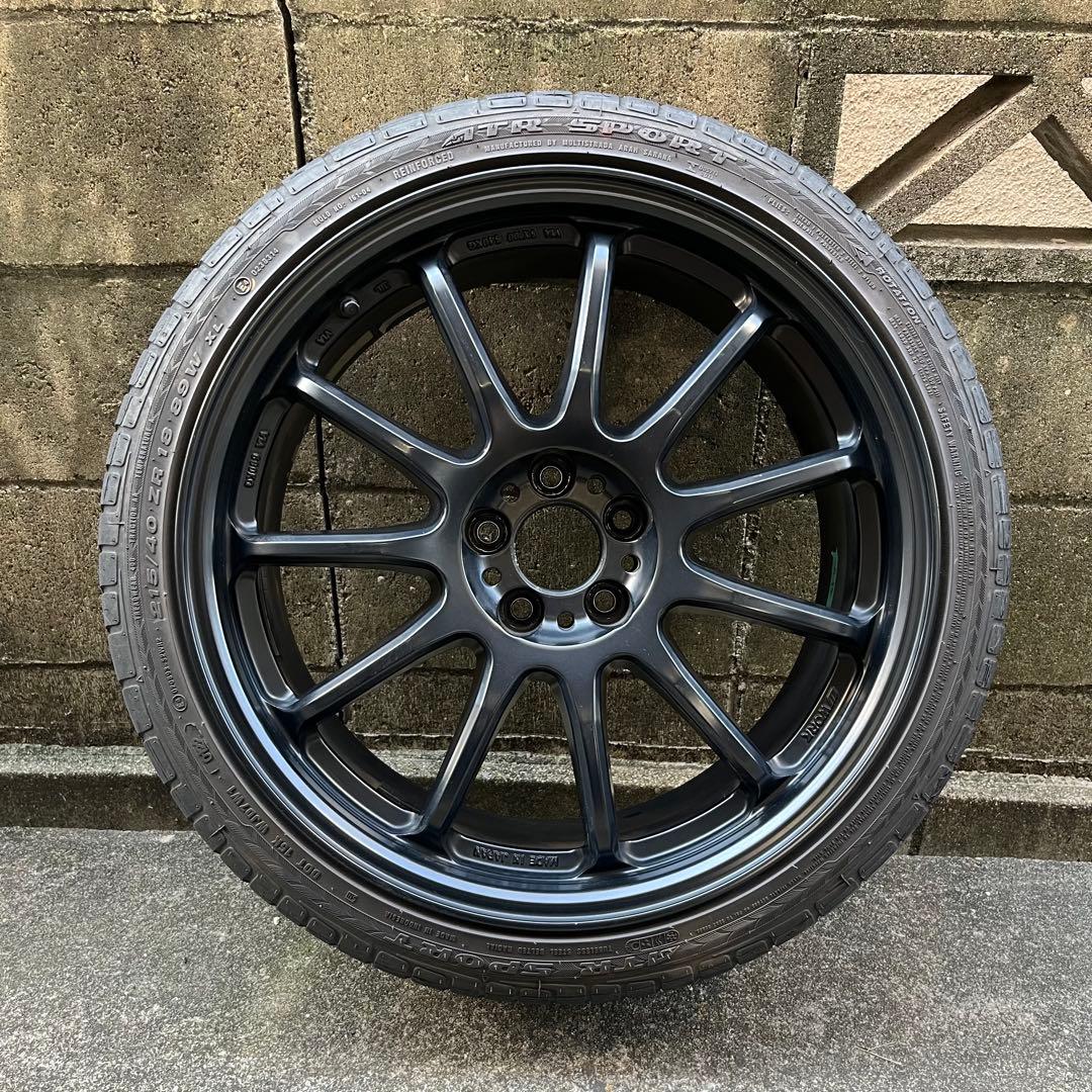 Work Emotion 11r 18インチ マットブラックホイールセット