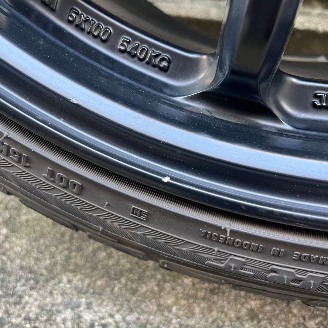 Work Emotion 11r 18インチ マットブラックホイールセット