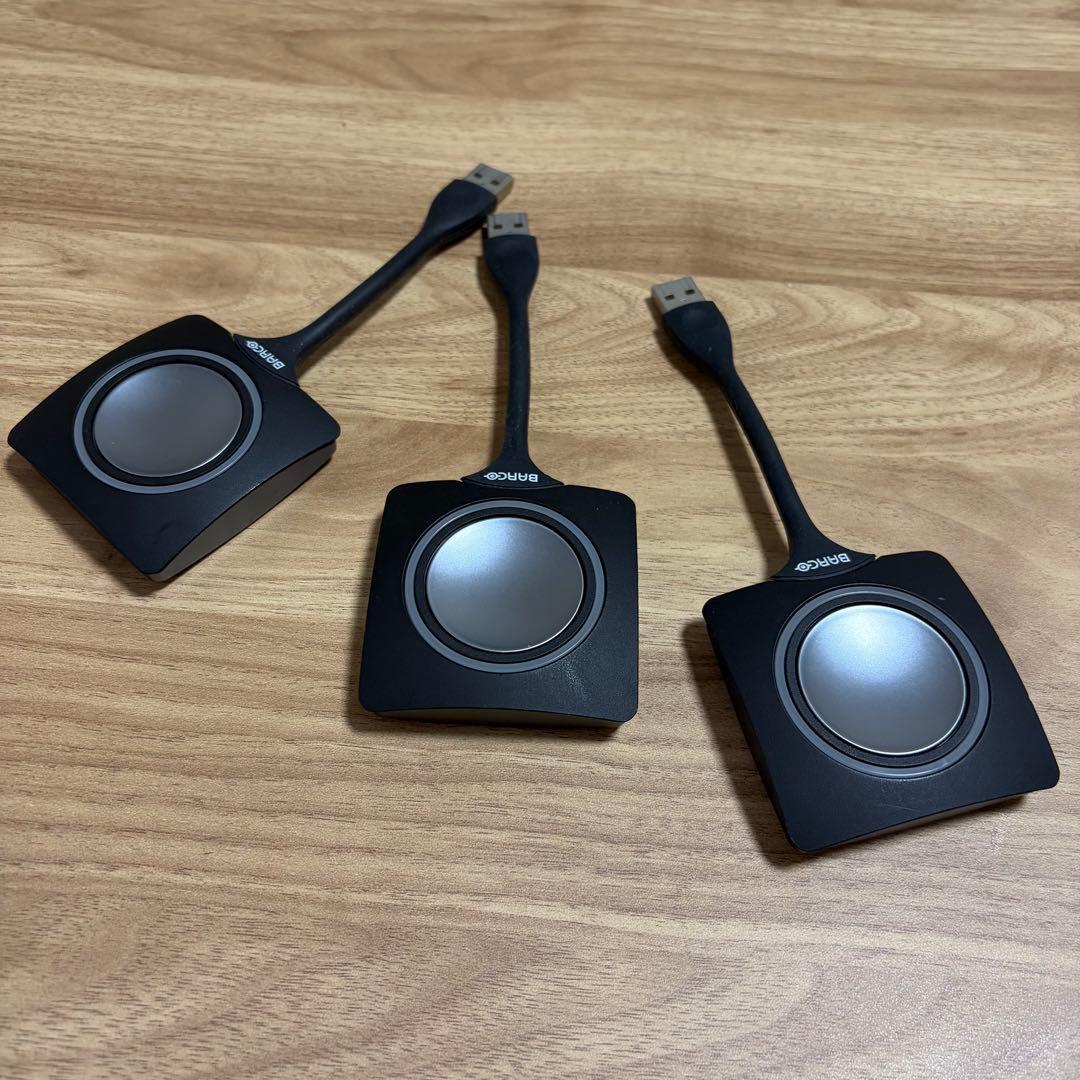 ワイヤレス コラボレーションシステム BARCO R9861006D01　3個