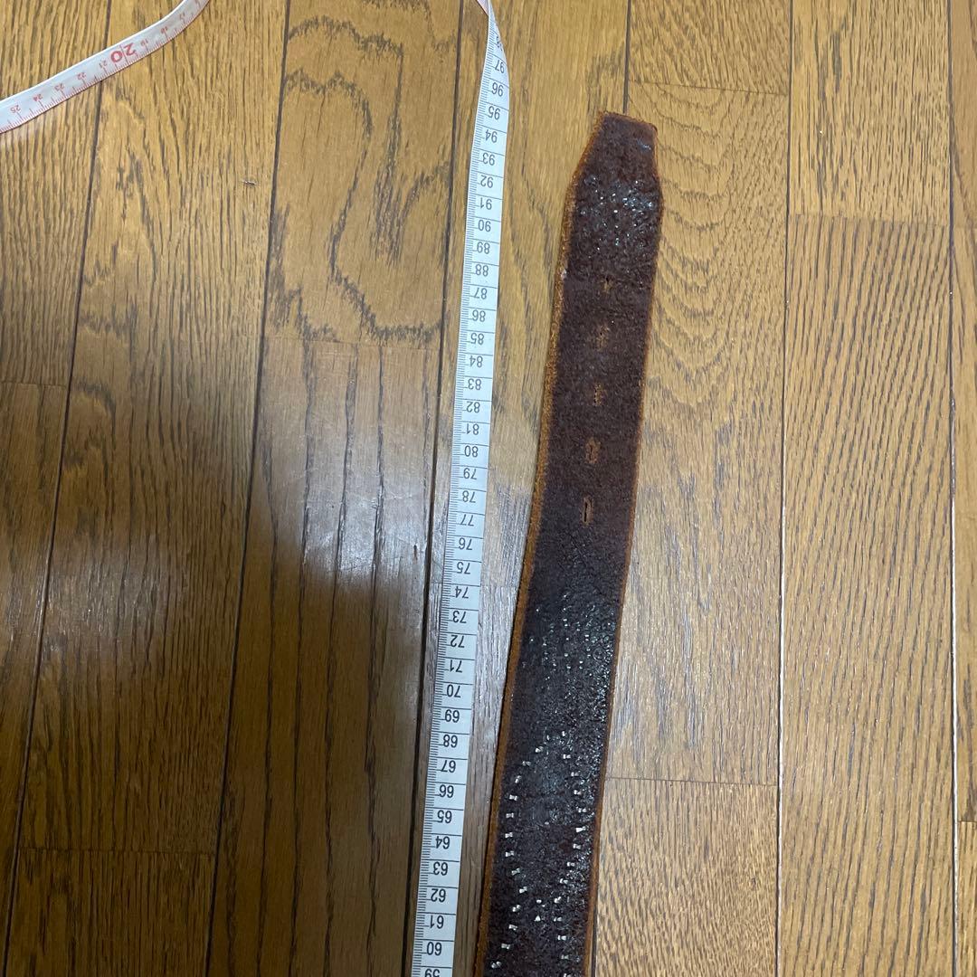 H T Cスタッズベルト　サイズ32 ブラック