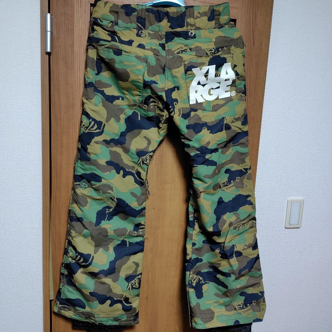BONFIRE×XLARGE カモフラ柄 スノーボードパンツ
