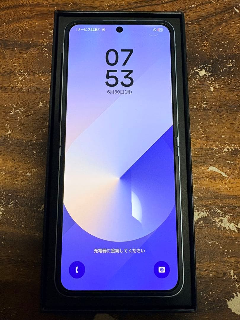 Galaxy Z Flip6 ブルー　新品 Samsung