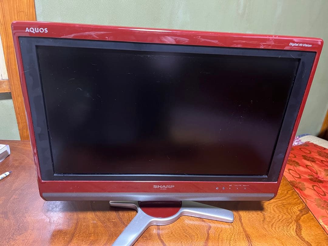 SHARP AQUOS レッド液晶テレビ
