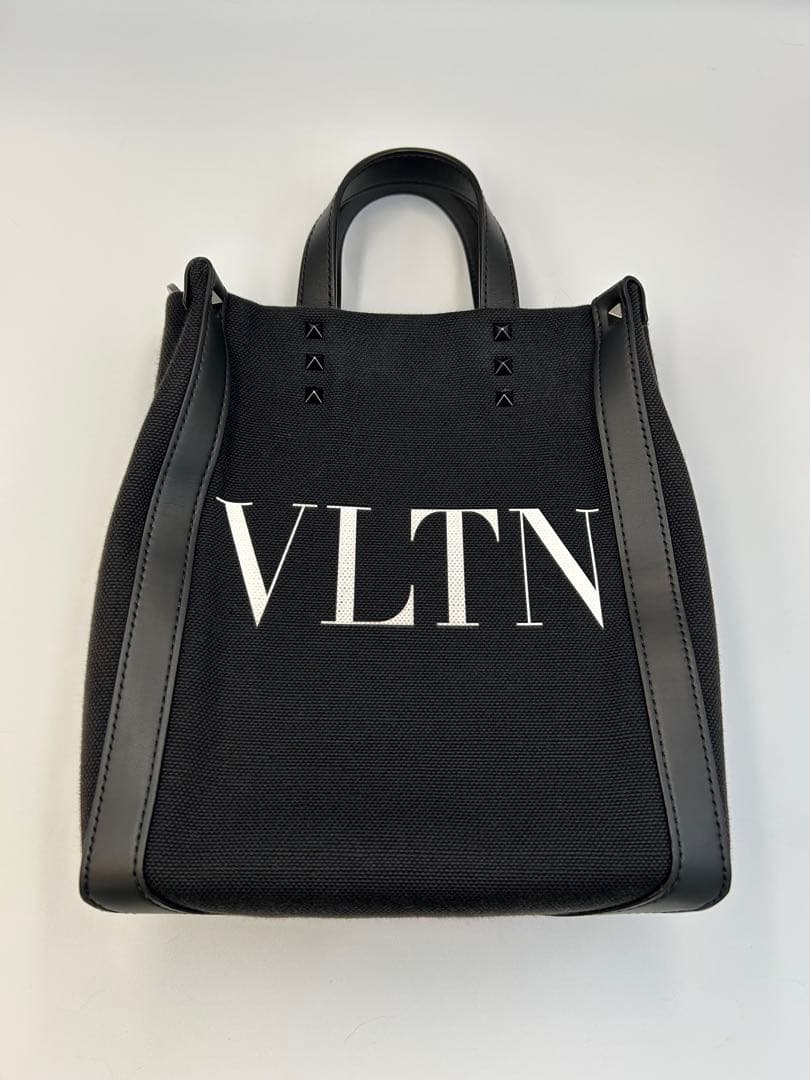 ヴァレンティノ VALENTINO キャンバスレザー　2WAYバッグ付属品完備