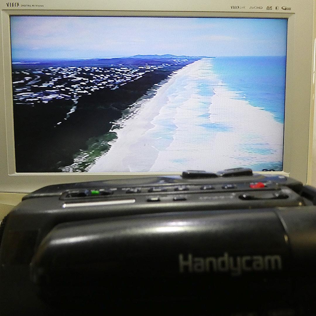 動作良好 Hi8ソニー CCD-TR55 8ミリビデオカメラ DVD化に最適