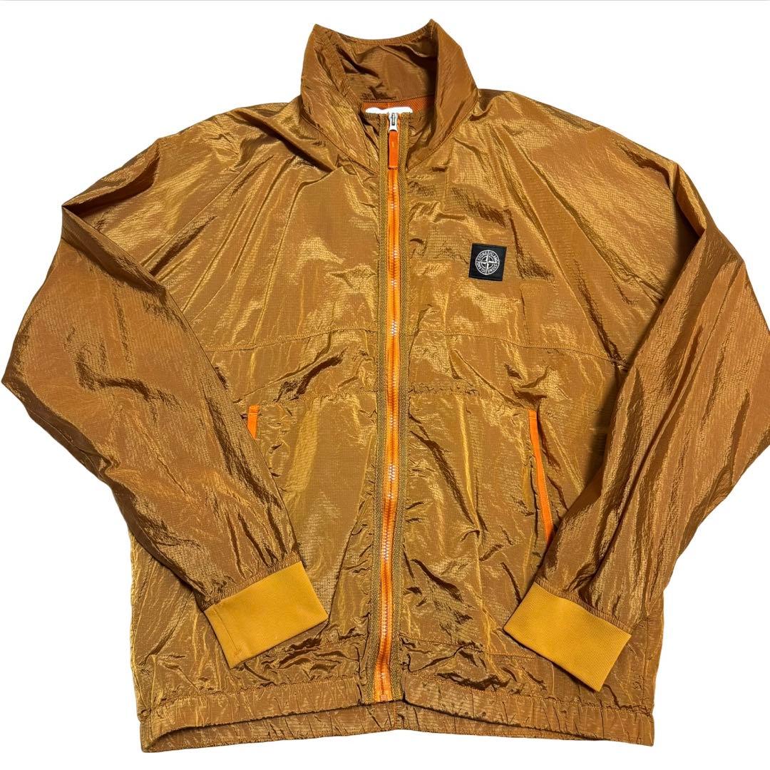 ジャケット・アウター stone nylon l jacket orange