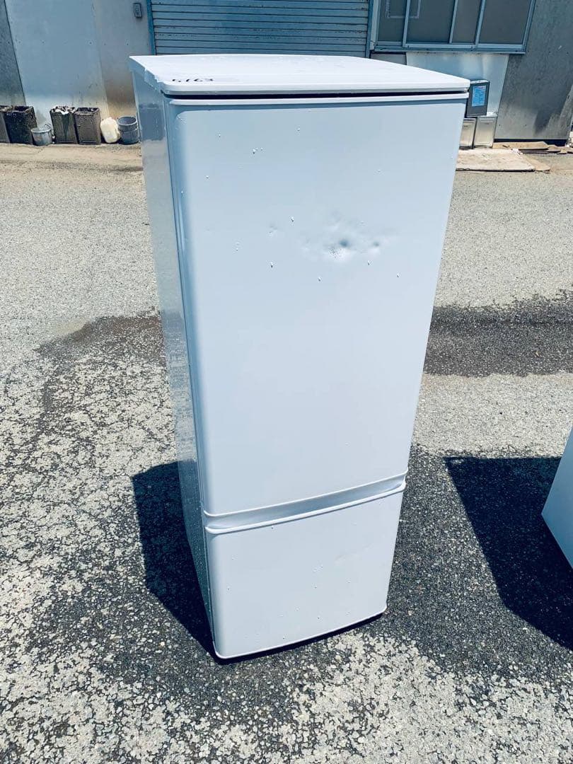 ①✅三菱ノンフロン冷凍冷蔵庫✅ ✅MR-P17J-W✅送料設置無料