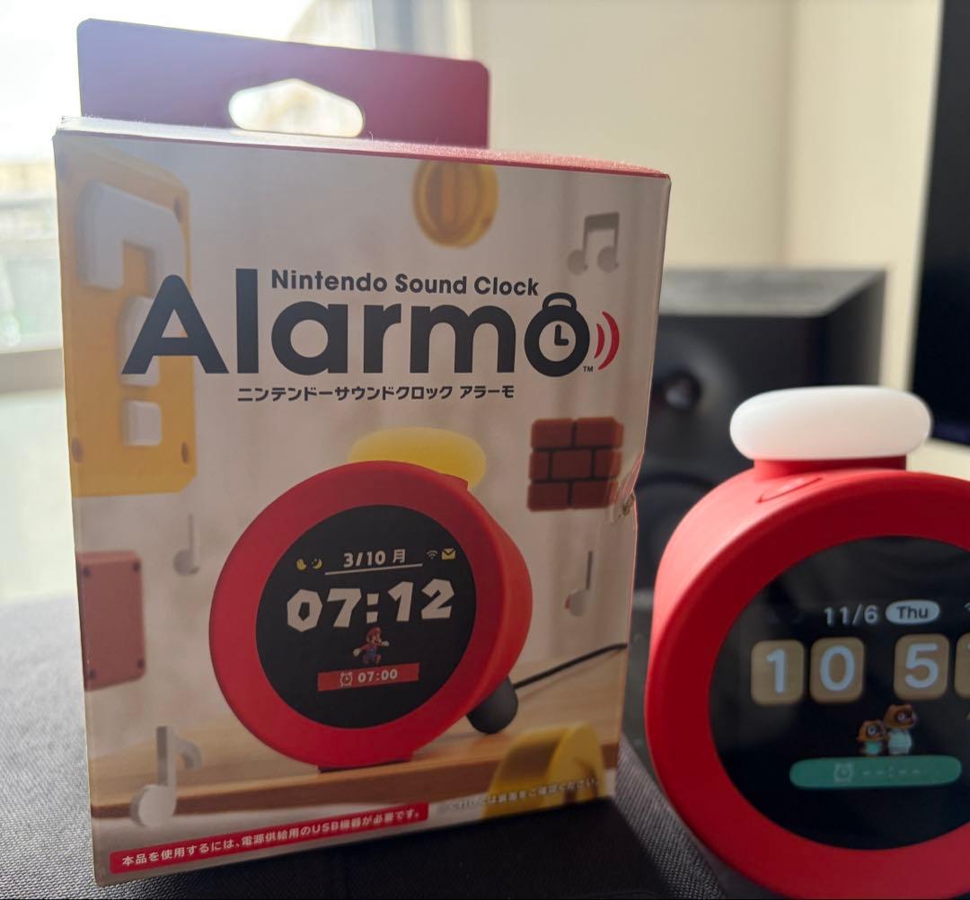 Nintendo Sound Clock Alarmo 赤