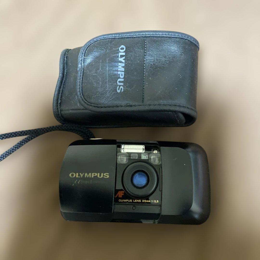 動作品ですがOLYMPUS μ[mju:] ミューPANORAMA ジャンクにて