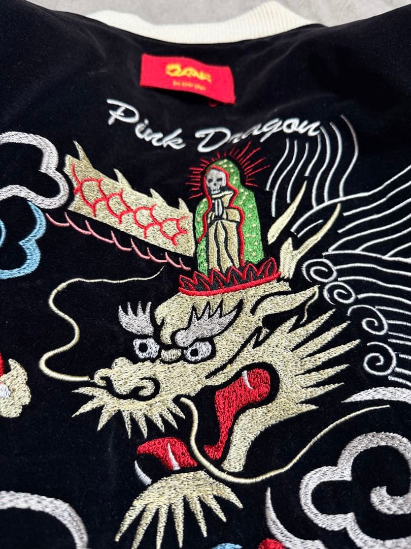 ２面用 CREAM SODA 龍 日本限定版 スカジャン vintage サテン