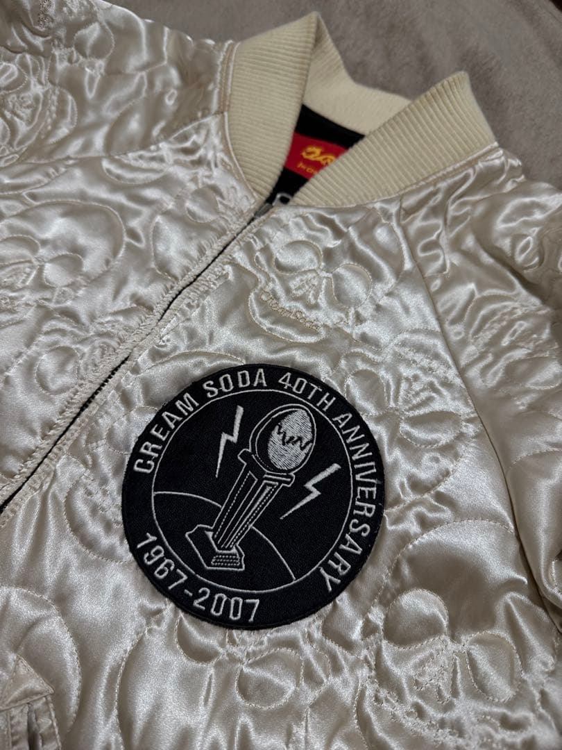 ２面用 CREAM SODA 龍 日本限定版 スカジャン vintage サテン