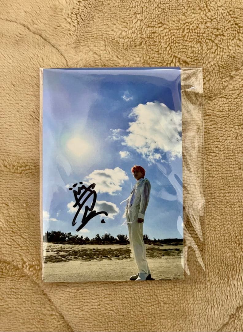 JO1 川尻蓮　ソロコン　直筆サイン