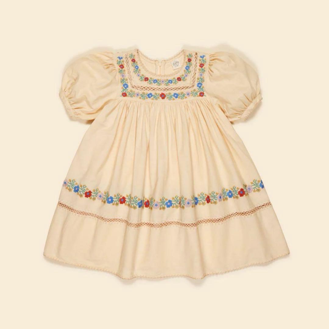 ワンピース Apolina Patsy Dress milk 2-3y