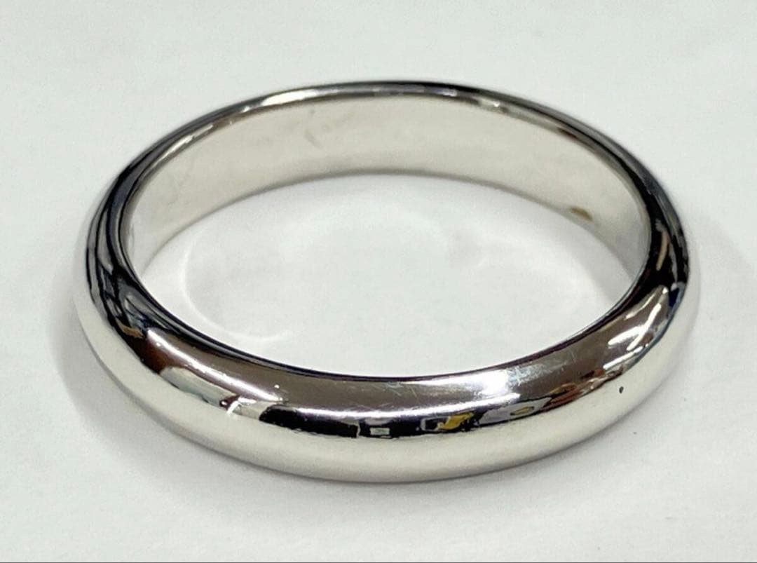 Pt900 ＃10.5 総重量6.0g 甲丸リング