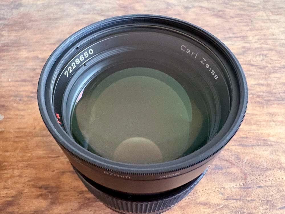 コンタックスTレンズ　プラナー８５ミリ F１.４　美品