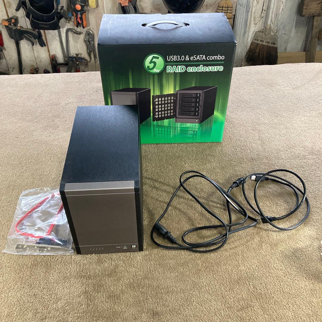 ニ*ク様 ドスパラ DP-9153 HDD RAID ケース 外付け HDD ケ