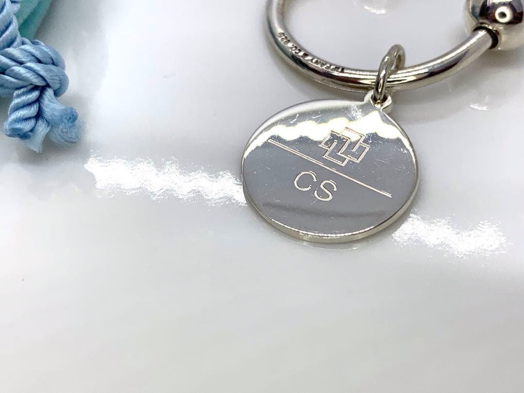 ティファニー　ラウンド　キーリング