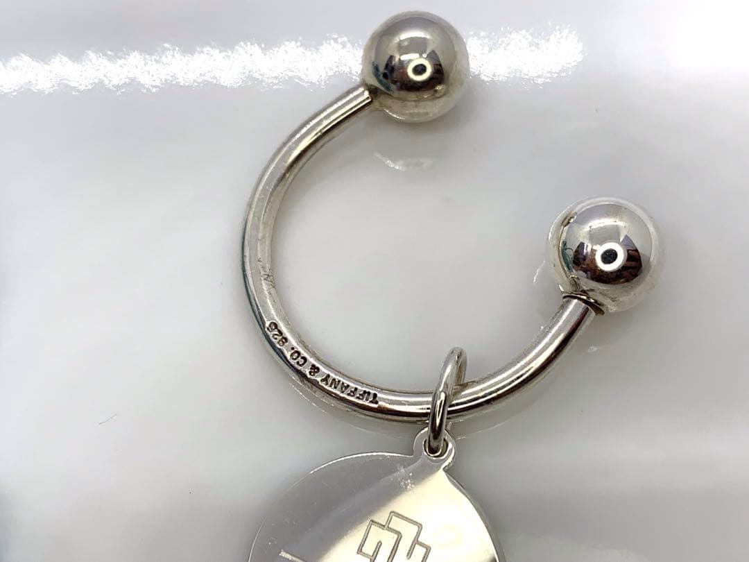 ティファニー　ラウンド　キーリング