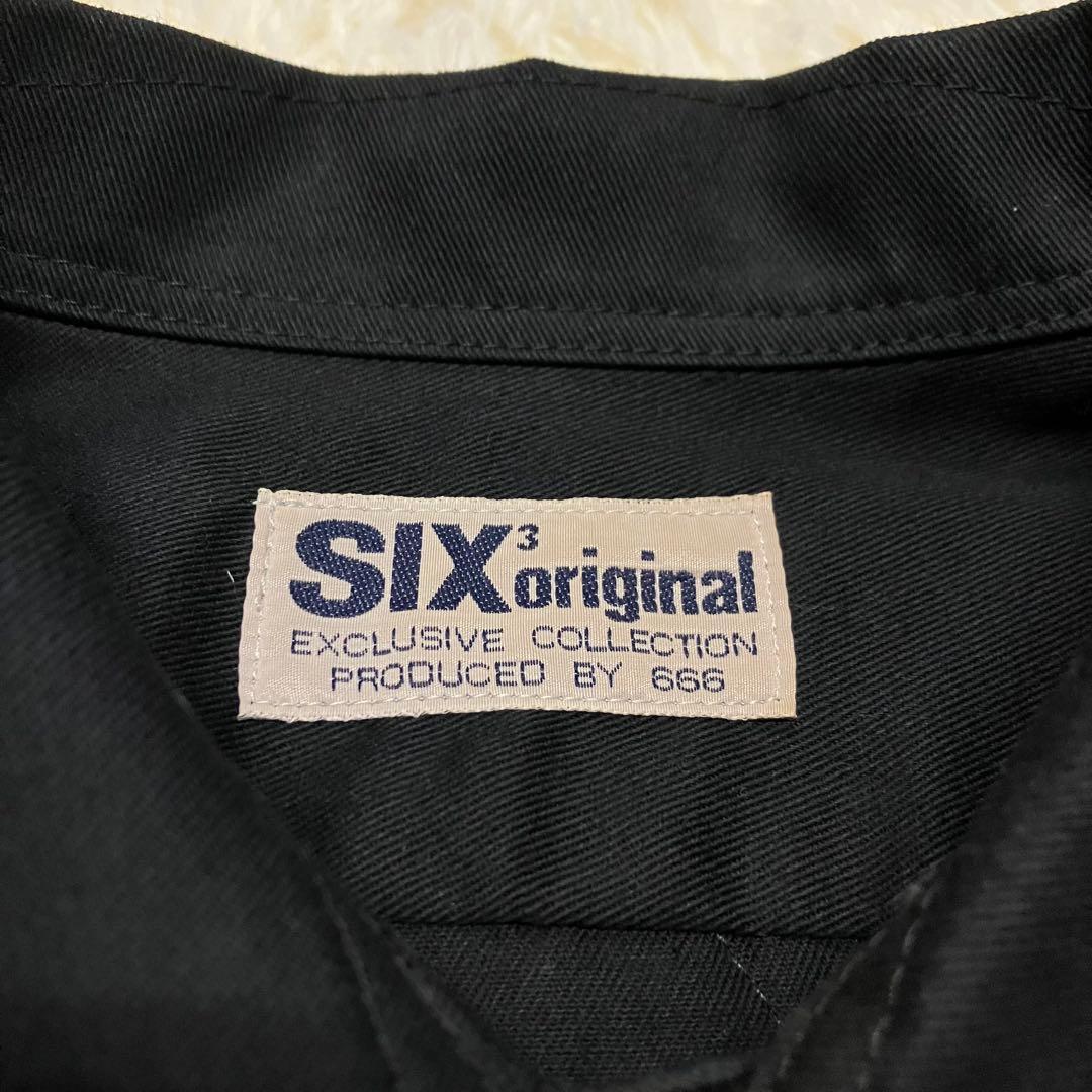 《美品レア旧タグ日本製早い者勝ち》666シックス3ジップカスタムシャツpunk