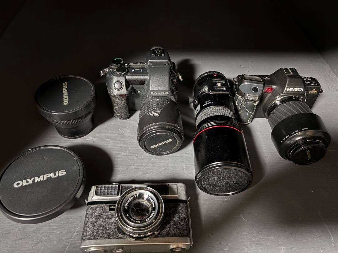 Olympus & Minolta カメラセット(ジャンク)