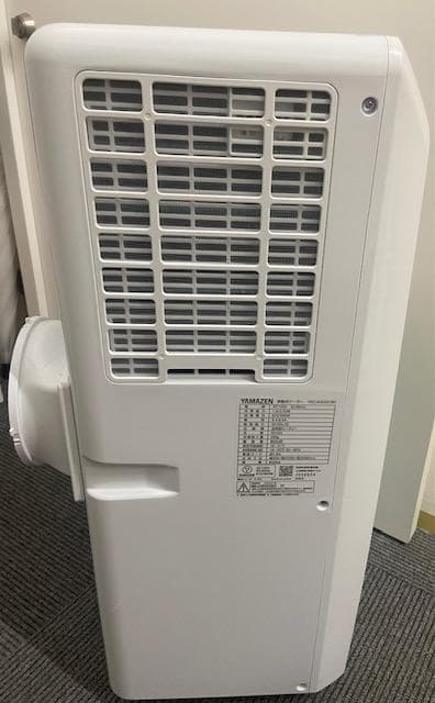 『工事不要』YAMAZEN 移動式クーラー YEC-K222(W) 2024年