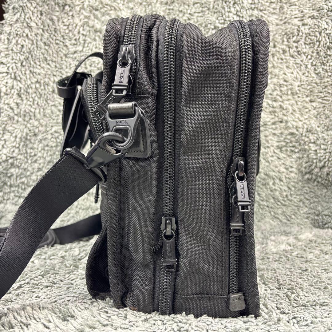 美品✨TUMI アルファ エクスパンダブル　オーガナイザー　ブリーフケース