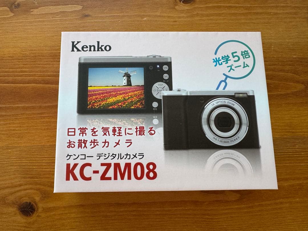 Kenko KC-ZM08 コンパクトデジタルカメラ　ケンコー
