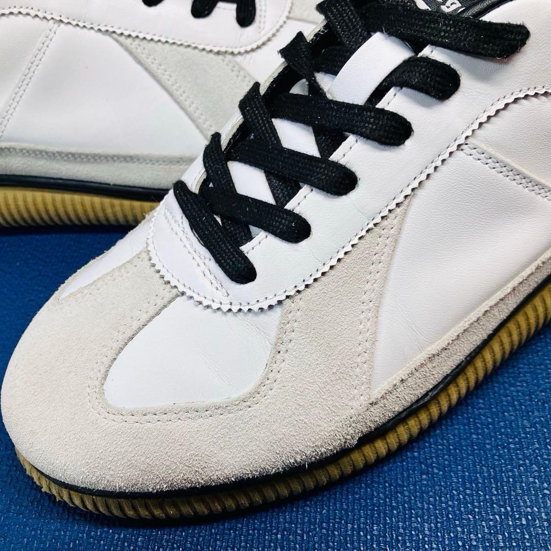 【Onitsuka Tiger 】28㌢デレシティ ホワイト×グレー　厚底レザー