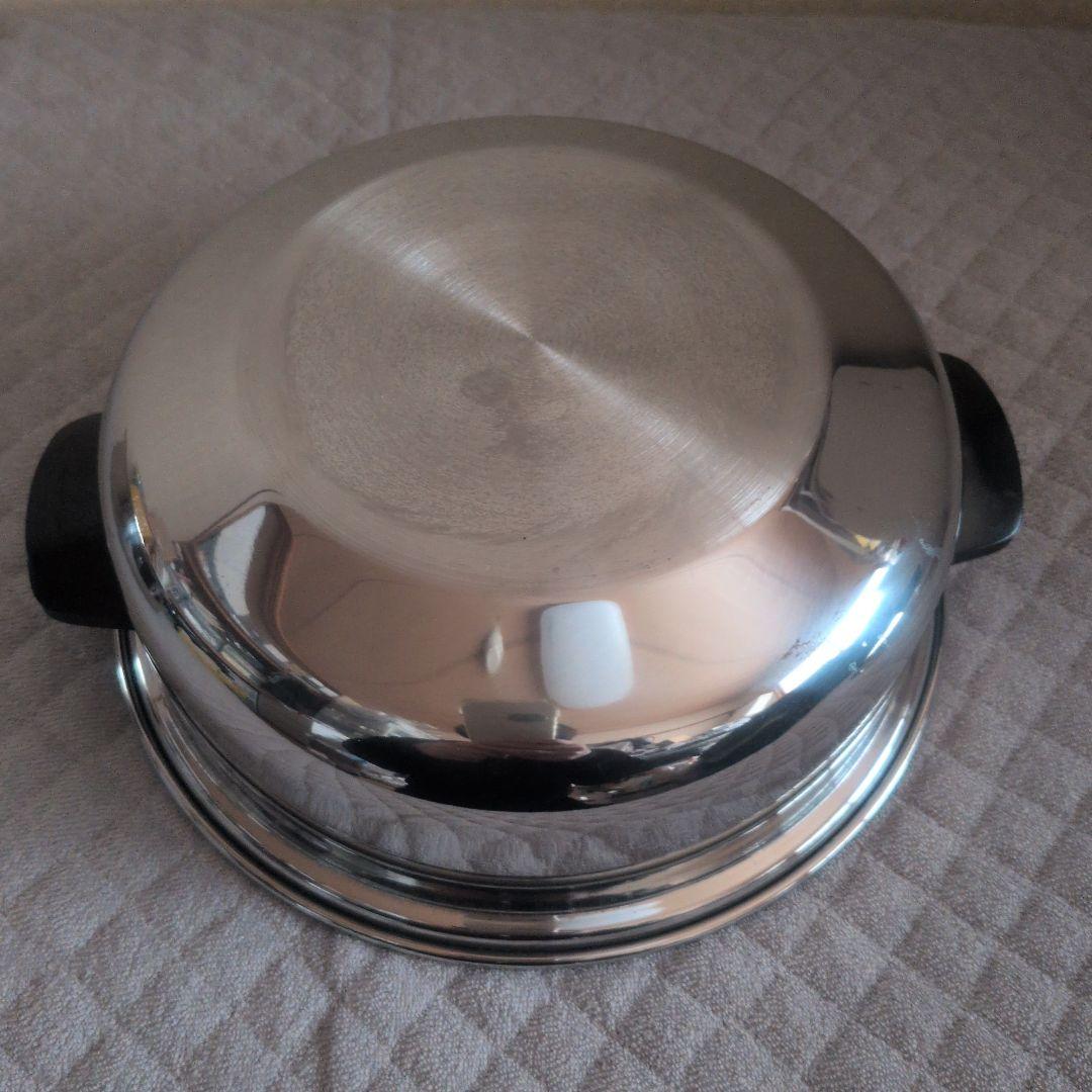 インコア 片手鍋３コート +蓋+スチーマー+ダッチカバー+キャセロール ５点