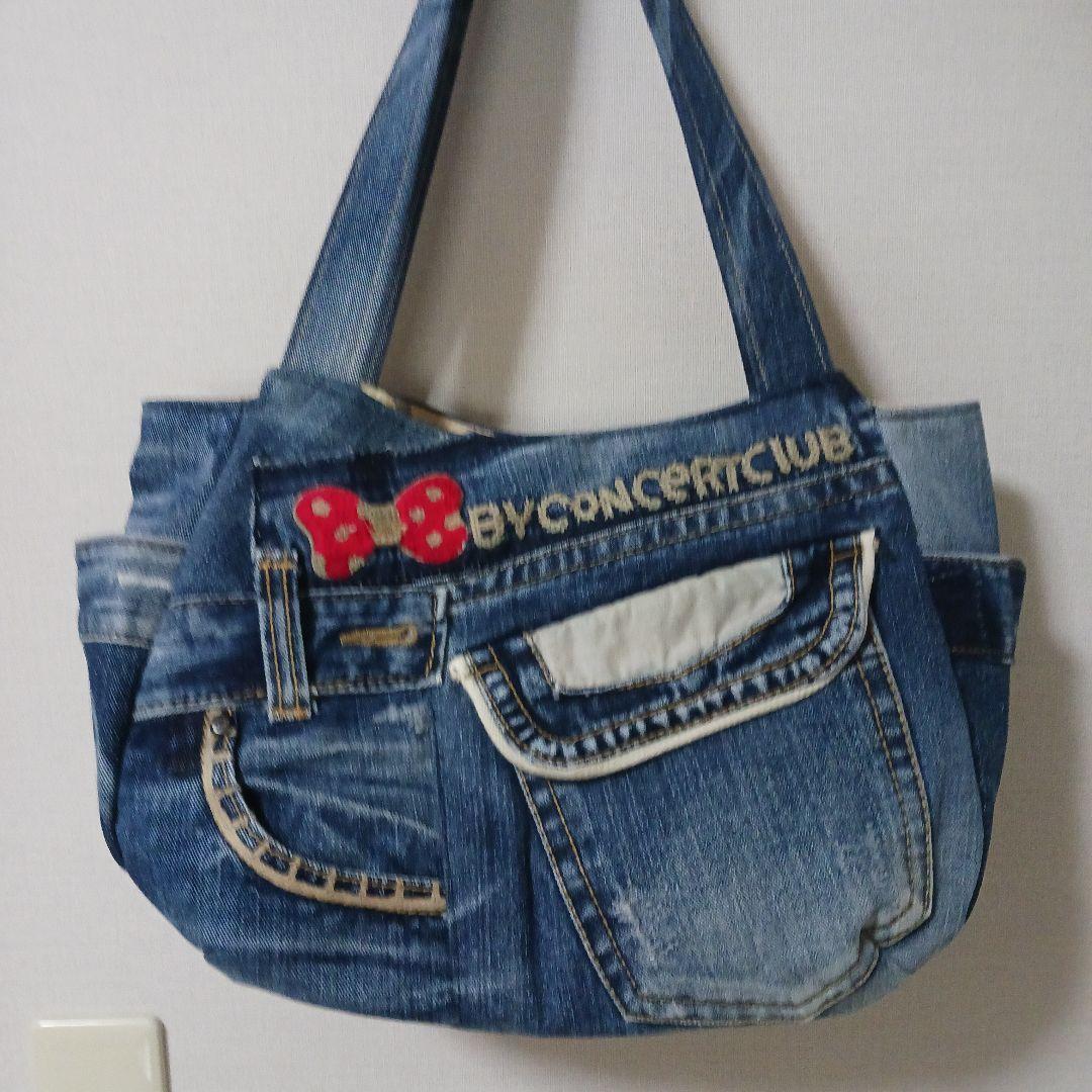 ナル　リメイクデニムバッグ　オーダーチューリップバッグ3点